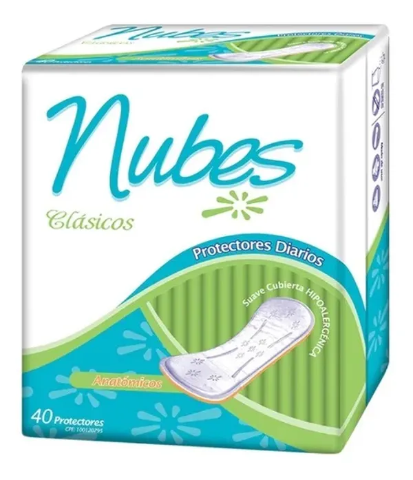 Protectores Diarios Nubes 40unds